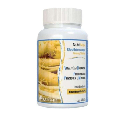 NUTRIMAX - Eleutherocoque 60 gelules vegetales | LE PARA