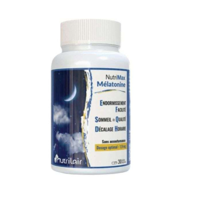 NUTRIMAX - Melatonine 30 gelules vegetales | LE PARA