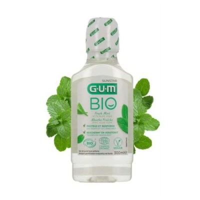 GUM - Bio bain de bouche menthe fraiche 300 ml | LE PARA