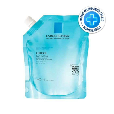 LA ROCHE POSAY - Lipikar surgras creme lavante recharge 400