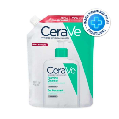 CERAVE - Gel moussant eco recharge 473 ml | LE PARA