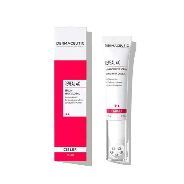 DERMACEUTIC - Reveal 4x advanced serum yeux 15ml