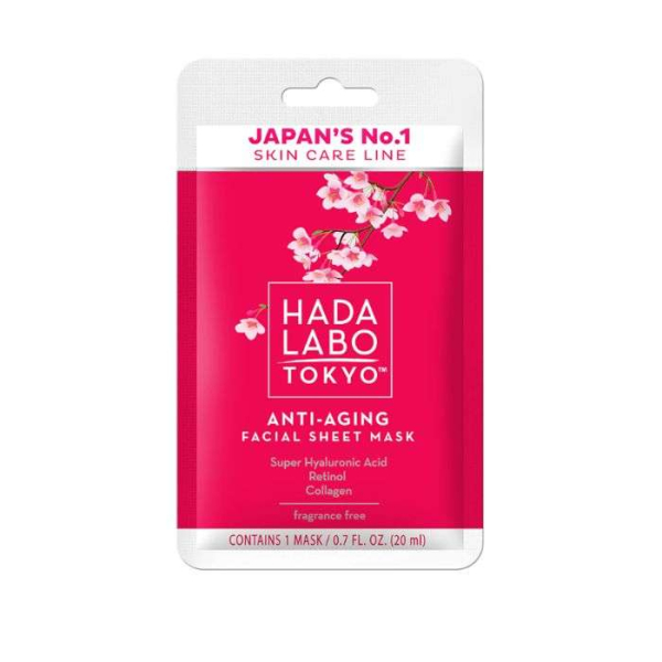 HADA LABO - Anti-aging facial sheet mask 20ml