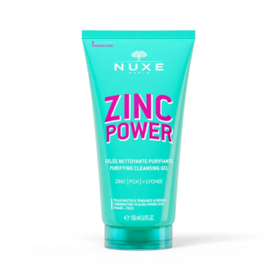 NUXE - Zinc power gelee nettoyante purifiante 150 ml
