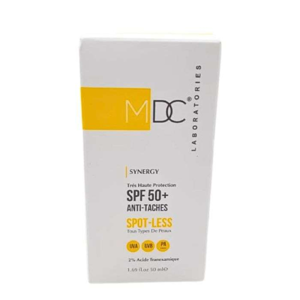 MDC - Synergy ecran solaire haute protection spf 50+ anti taches 50 ml