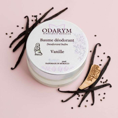 ODARYM - Baume deodorant vanille femme enceinte et