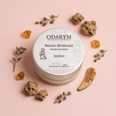 ODARYM - Baume deodorant ambre femme enceinte et allaitente