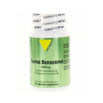 VIT'ALL+ - Super berberine 300mg 60 gelules vegetales