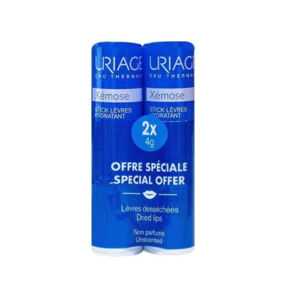 URIAGE - Xemose duo stick levres hydratant