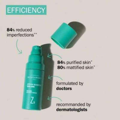 NOVEXPERT - Serum booster trio zinc anti imperfections anti