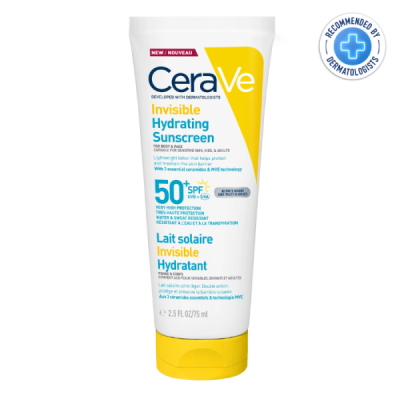 CERAVE - Lait solaire invisible hydratant 75 ml | LE PARA