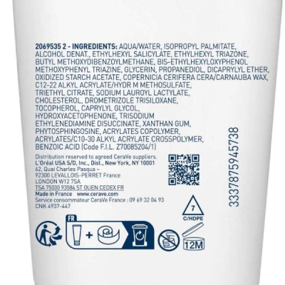 CERAVE - Lait solaire invisible hydratant 75 ml | LE PARA