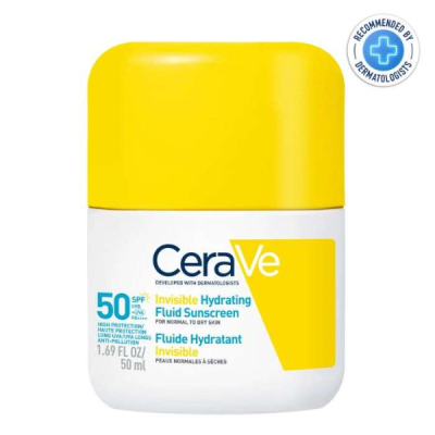 CERAVE - Ecran solaire spf 50 fluide invisible hydrantant 50