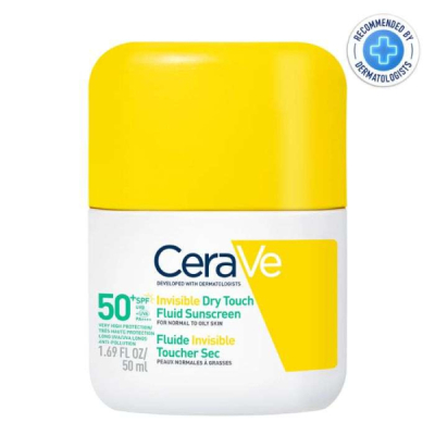 CERAVE - Ecran solaire spf 50 fluide invisible toucher sec