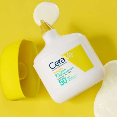 CERAVE - Ecran solaire spf 50 fluide invisible toucher sec