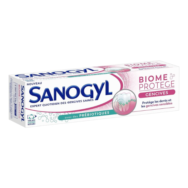 SANOGYL - Dentifrice biome protege gencives avec des prebiotiques 75 ml