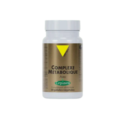 VIT'ALL+ - Complexe metabolique avec cirpusins 30 gelules