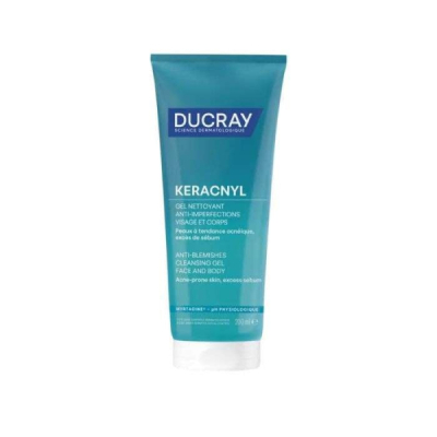 DUCRAY - Keracnyl gel moussant 200 ml | LE PARA