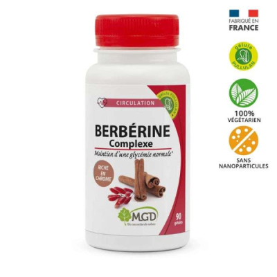 MGD NATURE - Berberine complexe 90 gelules | LE PARA