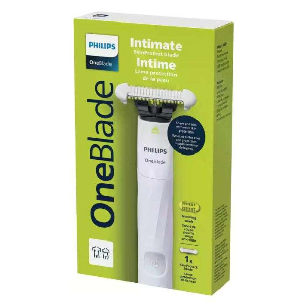 PHILIPS - Oneblade intimate rasoir et tondeuse zone intime