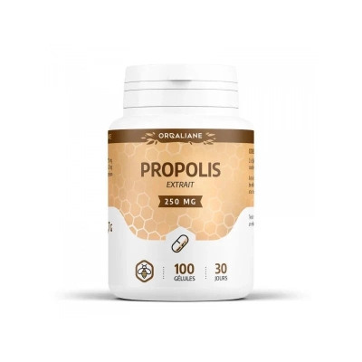 Propolis 250 mg 100 gélules - GPH Diffusion | LE PARA