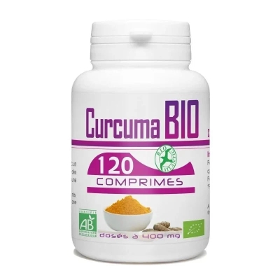 GPH Diffusion Curcuma Bio 400mg - 120 Comprimés | LE PARA