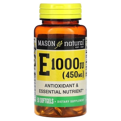 Vitamine E 1000 IU Softgels - Mason Natural | LE PARA