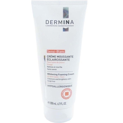 Dermina Sensi-Blanc Crème Moussante 100ml | LE PARA