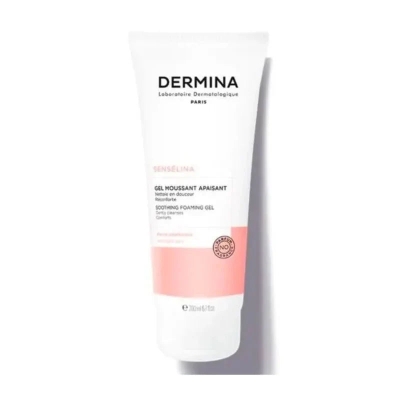 Dermina Senselina Gel Moussant Apaisant 200ml | LE PARA