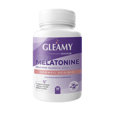 Gleamy Super Mélatonine 30 gélules | LE PARA
