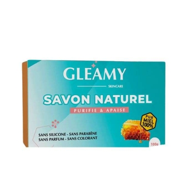 Gleamy Savon Amande et Miel 100g | LE PARA