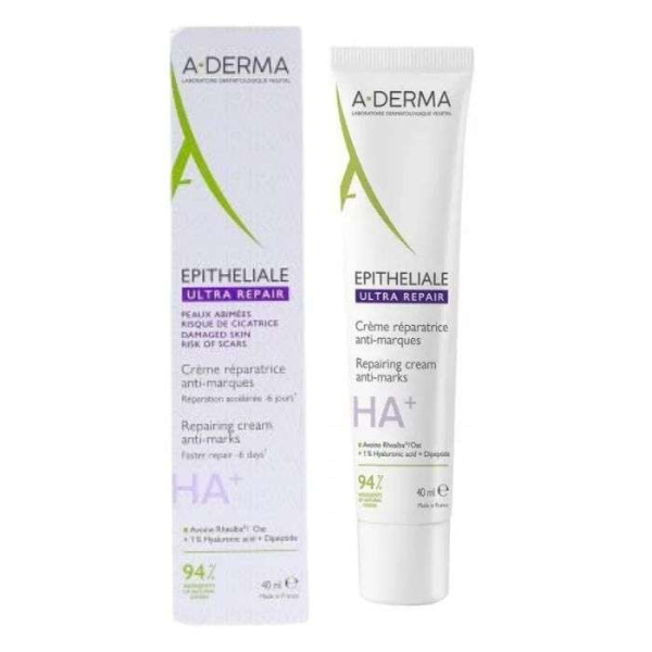 A-DERMA - Epitheliale ah ultra creme reparatrice apaisante anti marques 40 ml