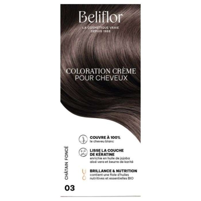 Beliflor Coloration N°03 Châtain Foncé | LE PARA