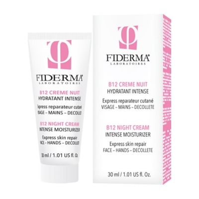 B12 Crème de Nuit Régénérante 30 ml - Fiderma | LE PARA