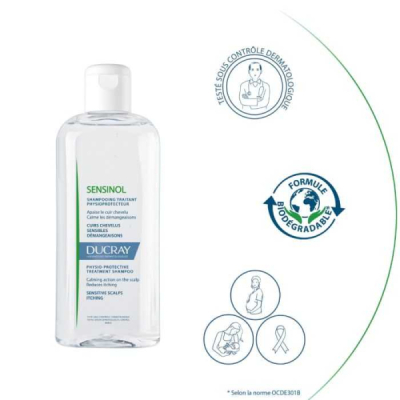 DUCRAY - Sensinol shampoing traitant physioprotecteur 200 ml