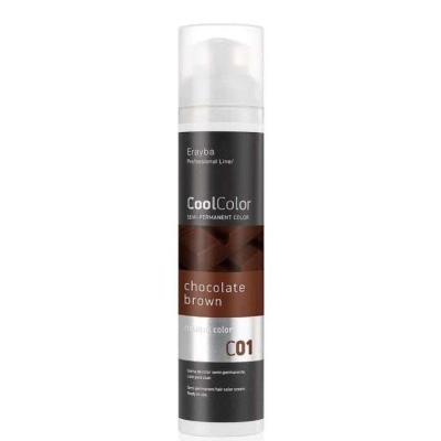 Erayba Cool Color C01 Chocolat Brillant 100ml | LE PARA
