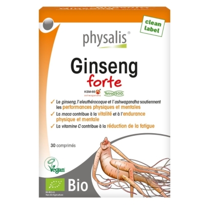 Physalis Ginseng Forte 30 Comprimés | LE PARA