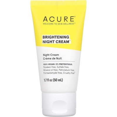 Acure Brightening Crème Nuit 50 ml | LE PARA