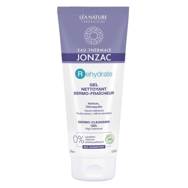 Jonzac Rehydrate Gel Nettoyant Dermo-fraîcheur 200 ml