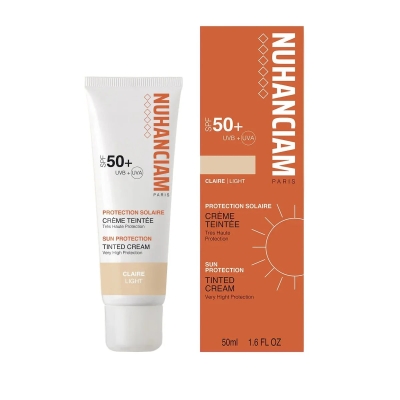 Crème Solaire SPF 50+ Teinte Clair - Nuhanciam