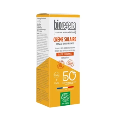 Crème Solaire Visage SPF50+ - Bioregena | LE PARA