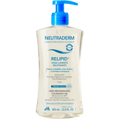 Neutraderm Relipid+ Huile Lavante Relipidante 400 ml