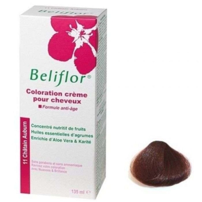 Beliflor Coloration Cheveux N°11 Châtain Auburn | LE PARA