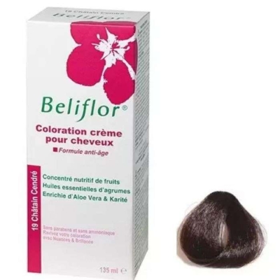 Beliflor Coloration Châtain Cendré N°19 | LE PARA