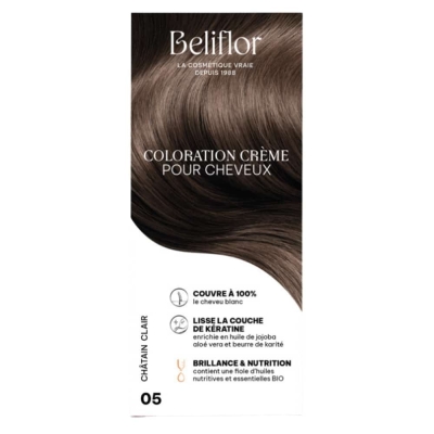 Beliflor Coloration Cheveux N°05 Châtain Clair | LE PARA