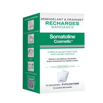 Somatoline Recharges Bandages Remodelant x6 | LE PARA