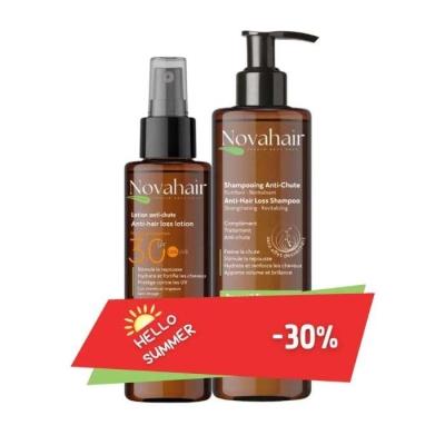 Novahair Pack Anti-Chute Lotion SPF30 & Shampooing | LE PARA