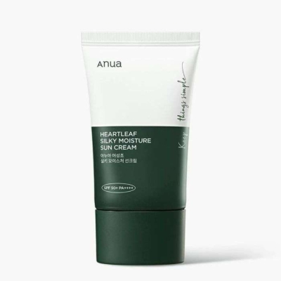 Anua Heartleaf Silky Moisture Sun Cream SPF 50+ | LE PARA