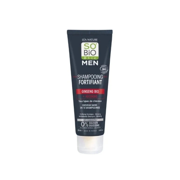 So Bio Homme Shampooing Fortifiant au Ginseng Bio - 250ml