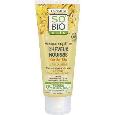 So Bio Masque Capillaire Karité Bio et Jojoba | LE PARA